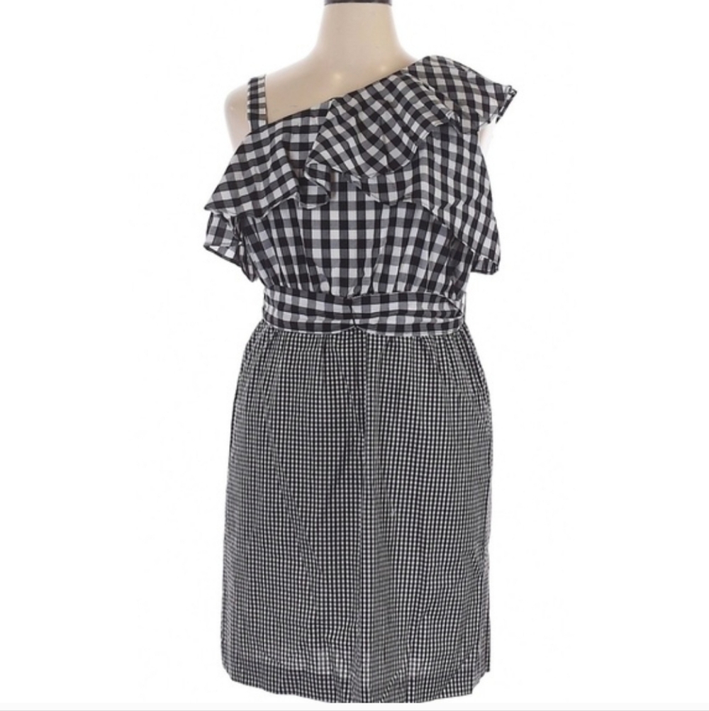 Calvin Klein Size 10 One Shoulder Dress